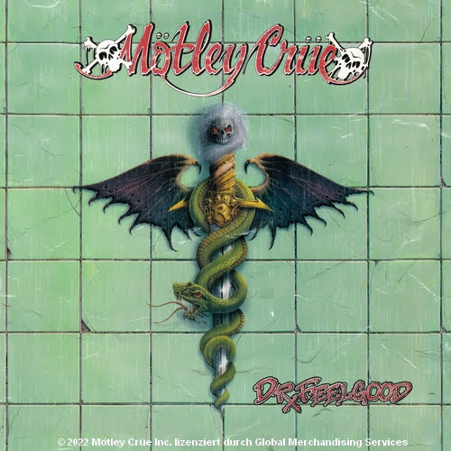 Poster Motley Crue vom Album Dr. Feelgood