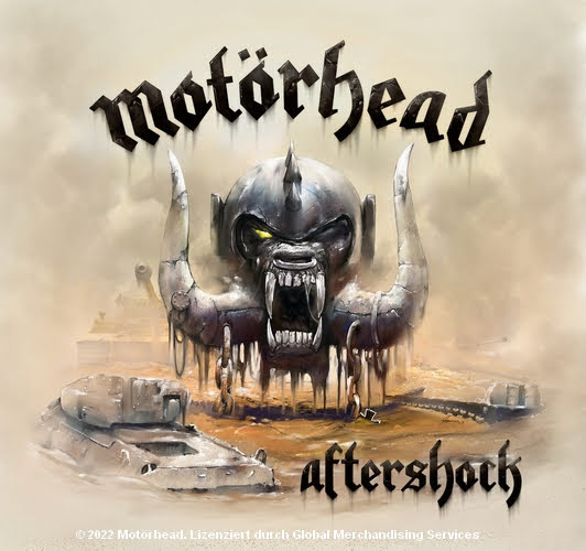 LP Album Poster Motorhead Album Aftershock