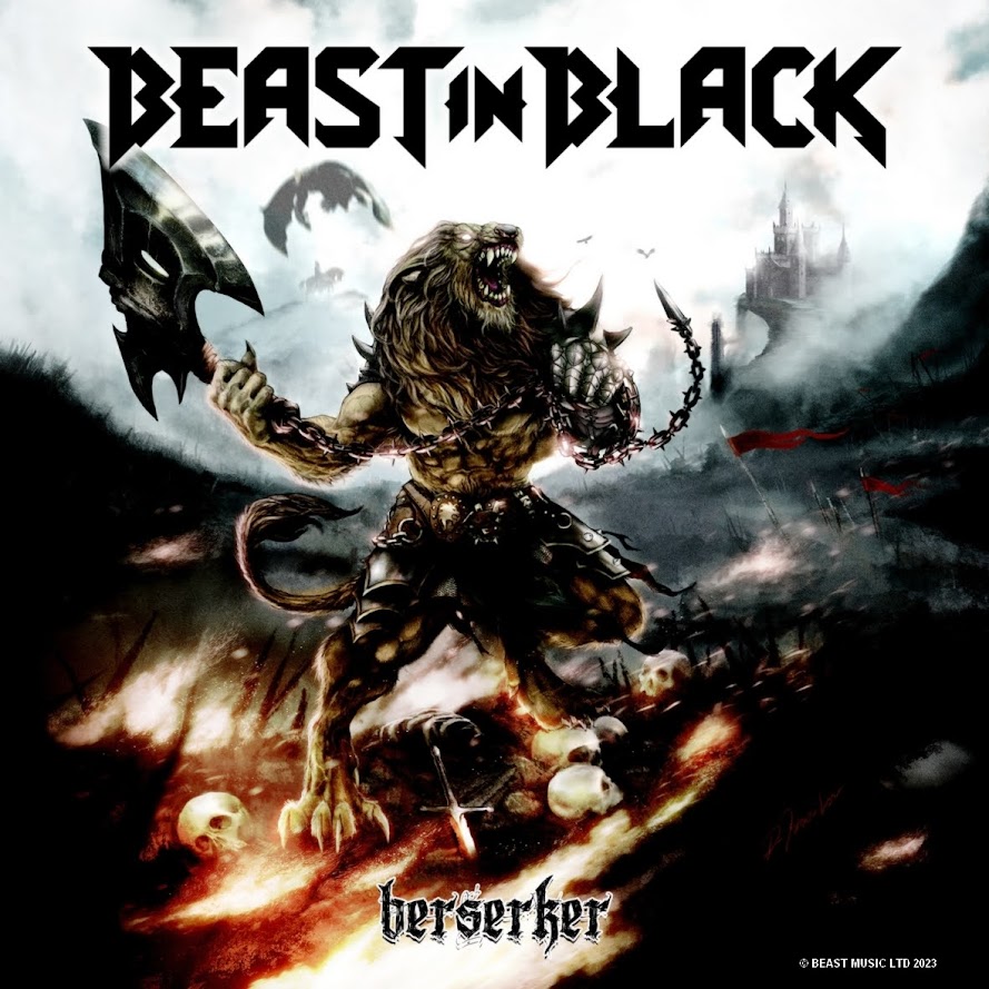 Album Poster Beast in Black LP Album Berserker