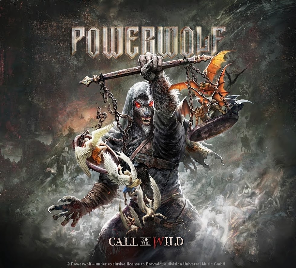 LP Album Poster Powerwolf Album Call of the Wild